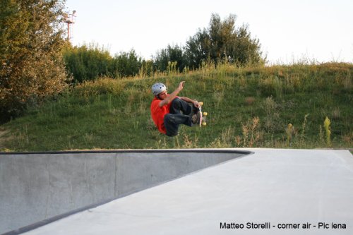 Elbo Skatepark - Matteo Storelli Corner Air