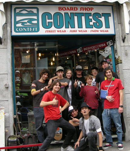 Contest Boardshop team