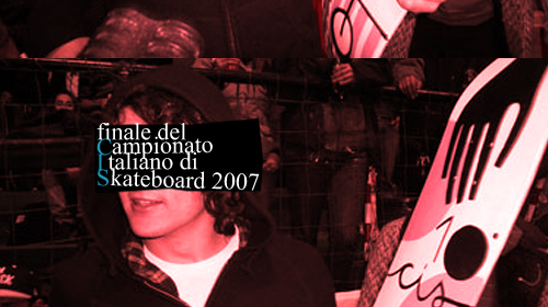 Campionato Italiano di Skateboard 2007, Milano