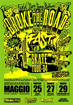 broke the road tour