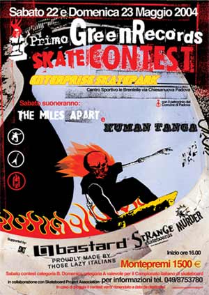 green records skateboard contest