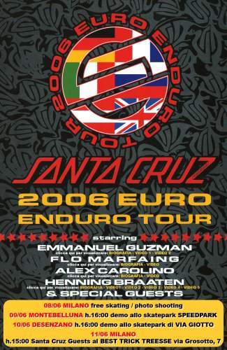 Santa Cruz Euro enduro tour italy
