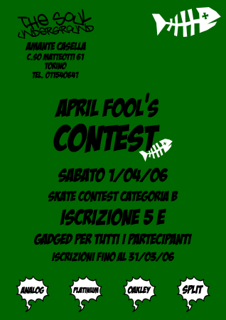 April Fools Contest