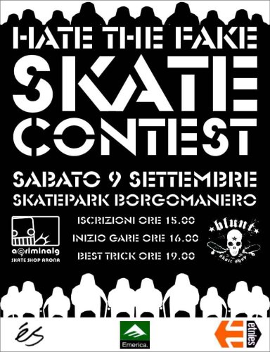 Hate the Fake Skate Contest