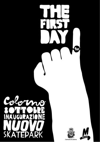 The first day inaugurazione skatepark a Colorno