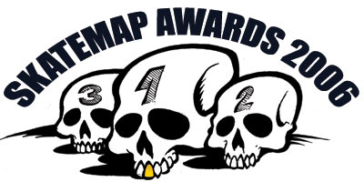 SkateMap awards: skater of the year e skatespot of the year 2006