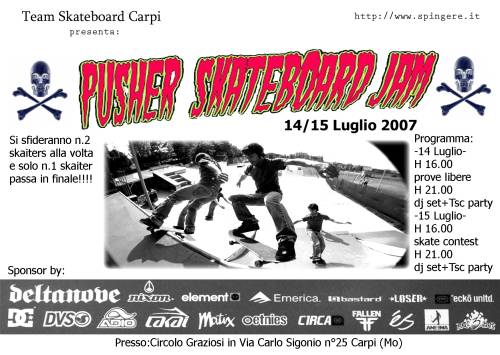 Pusher Skateboard Contest 2007