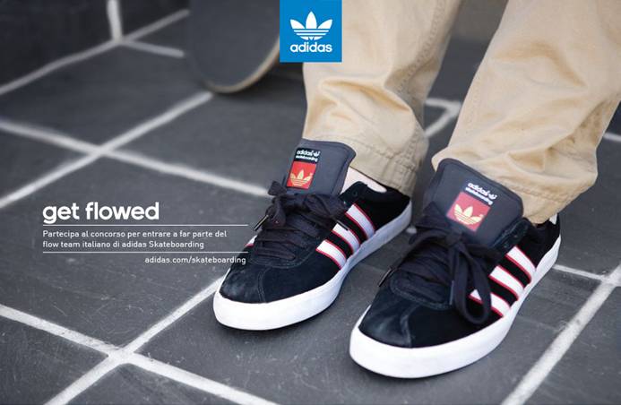 Adidas Skateboarding cerca Flow riders italiani